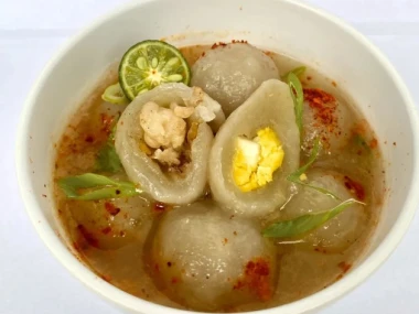 Cilok kuah.