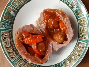 bakso pedas