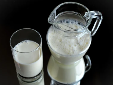 Susu segar.