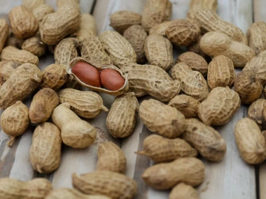 Kacang tanah.