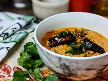 Bumbu kacang.