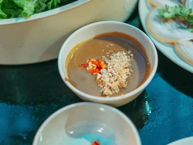 Bumbu kacang.